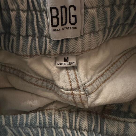 BDG Light Blue Wash Denim Mini Skirt Size M - Picture 3 of 4